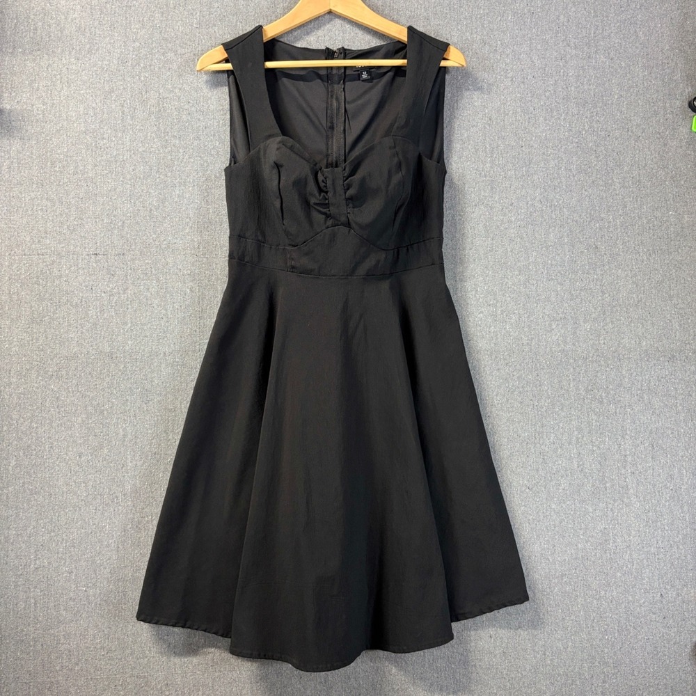 Torrid Gothic Sweetheart Neck Fit & Flare Skater Dress Size 12